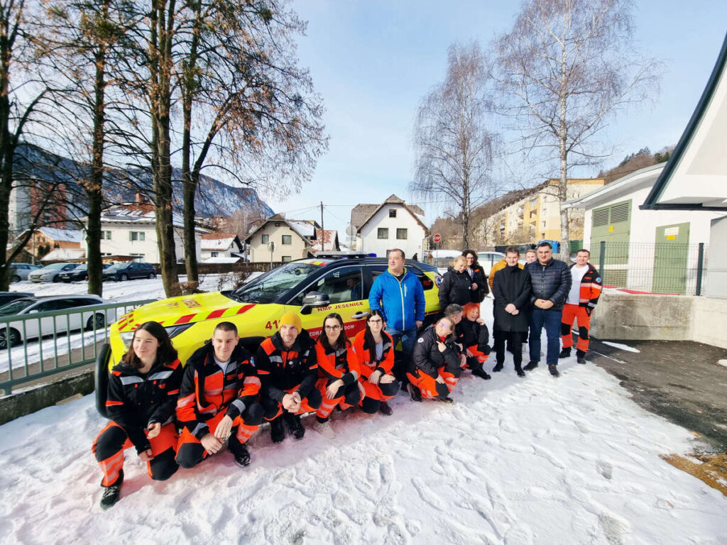 NMP ZD Jesenice z novim vozilom